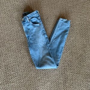 Citizens of humanity Chrissy cut light denim